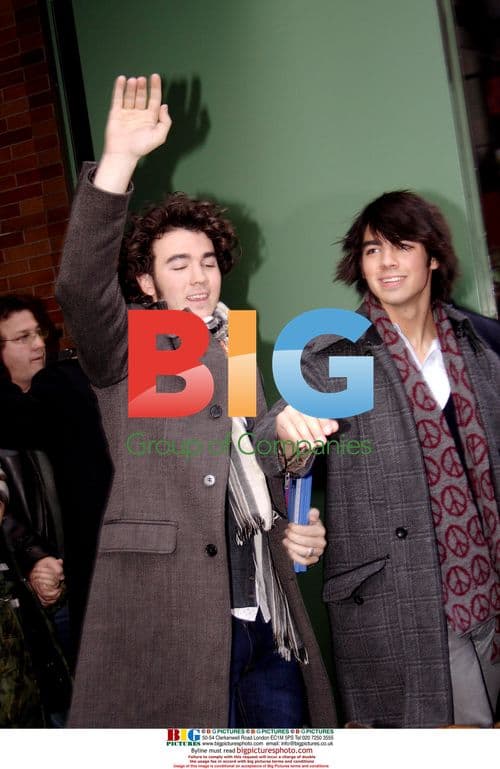 Jonas Brothers leave GMA studios in NYC