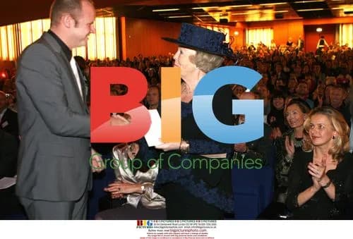 Queen Beatrix and Princess Mabel at HIV/AIDS Congress