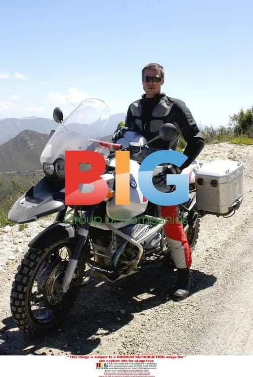 Brad Pitt Tries Motorcycle in Cape Town