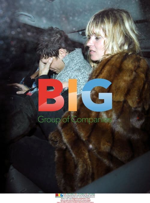 Kate Moss and Jamie Hince leave The Kills gig