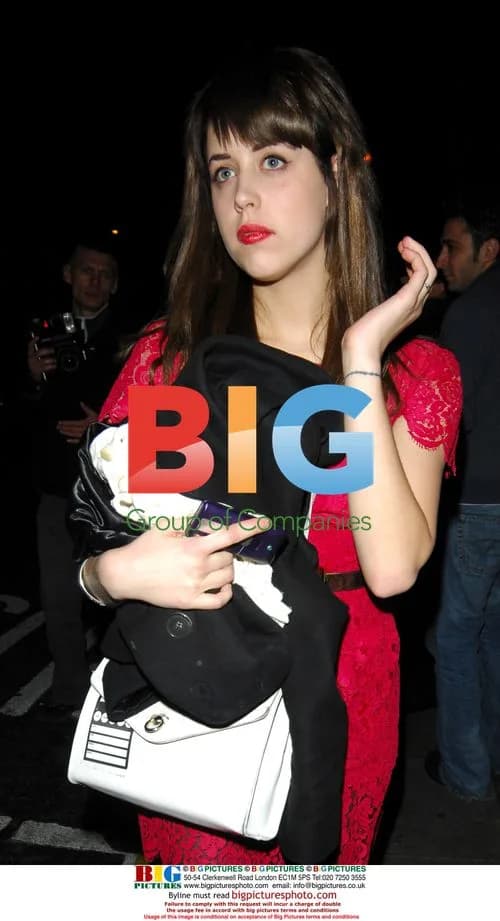 Peaches Geldof Leaving The Kills Gig