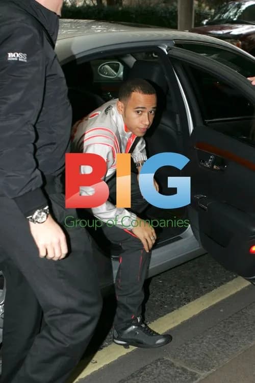 F1 Driver Lewis Hamilton at Savoy Hotel