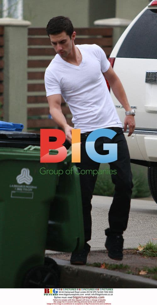 Milo Ventimiglia Takes Out The Trash