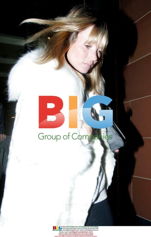 Kate Moss and Davinia Taylor Leave Cipriani's