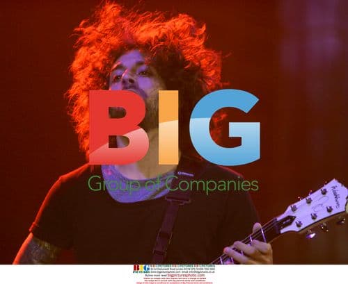 Joe Trohman of Fall Out Boy Performs in California