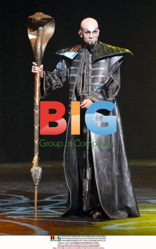 Press rehearsal of Aladin at Palais des Congrs