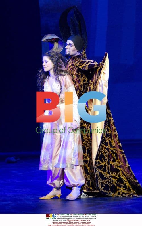 Aladdin Press Rehearsal in Paris