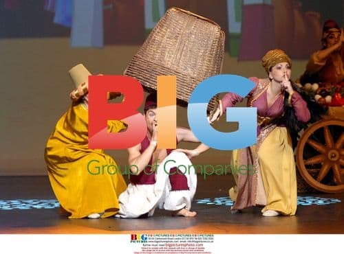 Aladdin Press Rehearsal in Paris