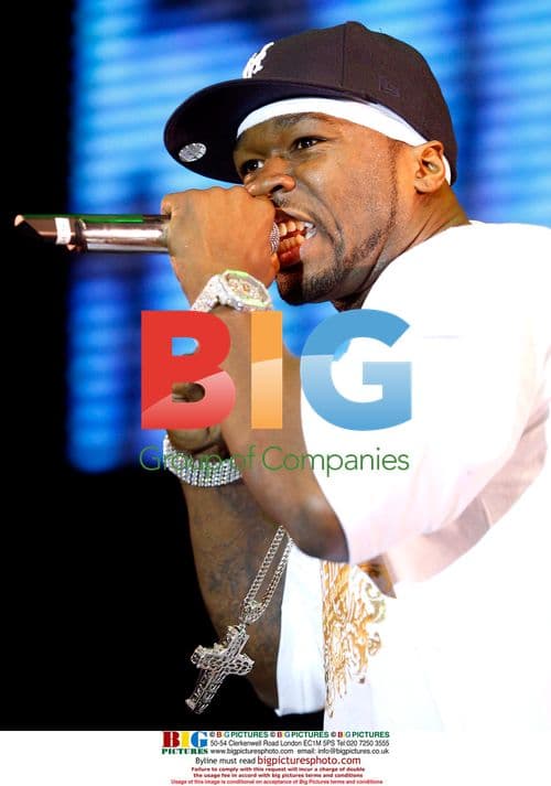 50 Cent Performs at Concert in Zagreb