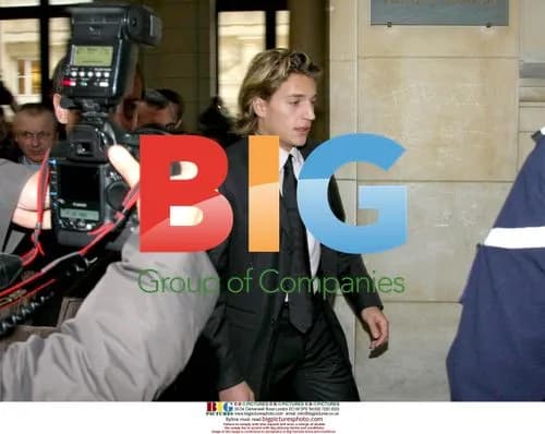 Jean Sarkozy Arrives at Court