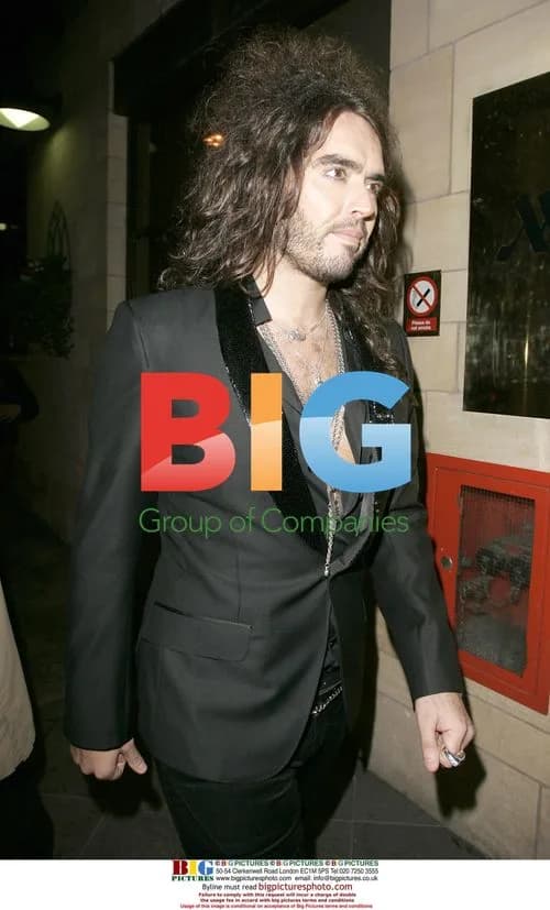 Russell Brand at Royal Variety Show After Party