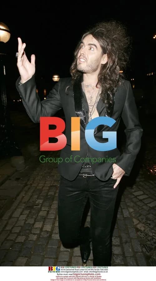 Russell Brand at Royal Variety After Party