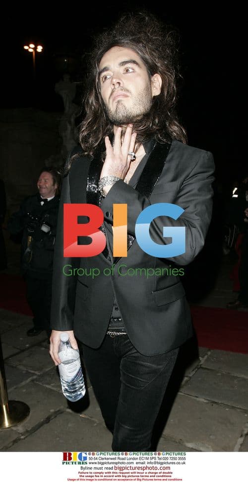 Russell Brand at Royal Variety after party