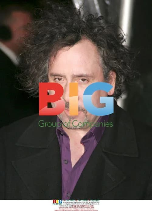 Tim Burton at 'Sweeney Todd' premiere