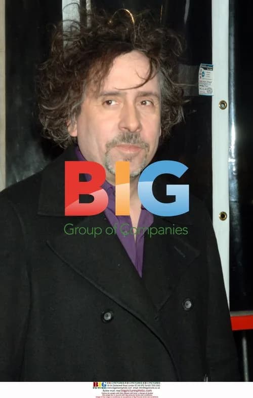 Tim Burton at "Sweeney Todd" Premiere