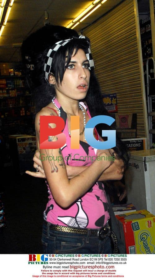 Amy Winehouse's late night frozen treat run