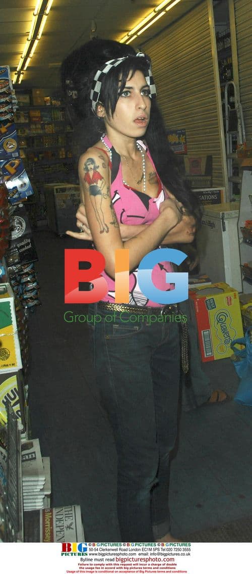 Amy Winehouse on Night Adventure