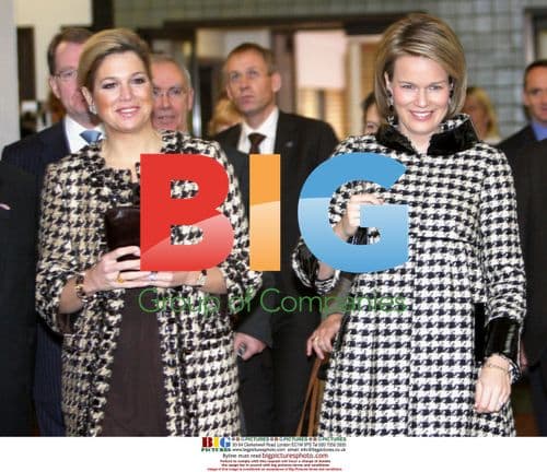 Maxima and Mathilde at Dutch/Belgian Art Exhibit