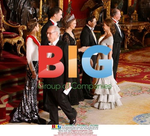 Gala Dinner at Zarzuela Palace in Madrid