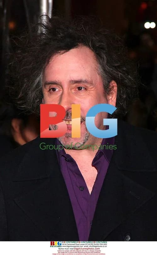 Tim Burton at Sweeney Todd Premiere