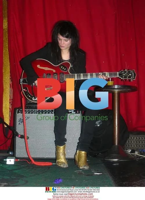 Jamie Hince and The Kills perform in Soho