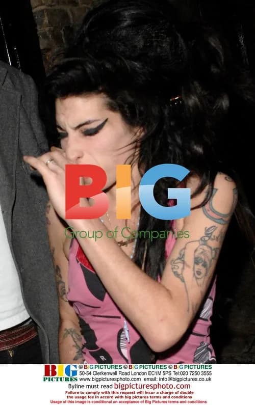 Amy Winehouse leaving home in London