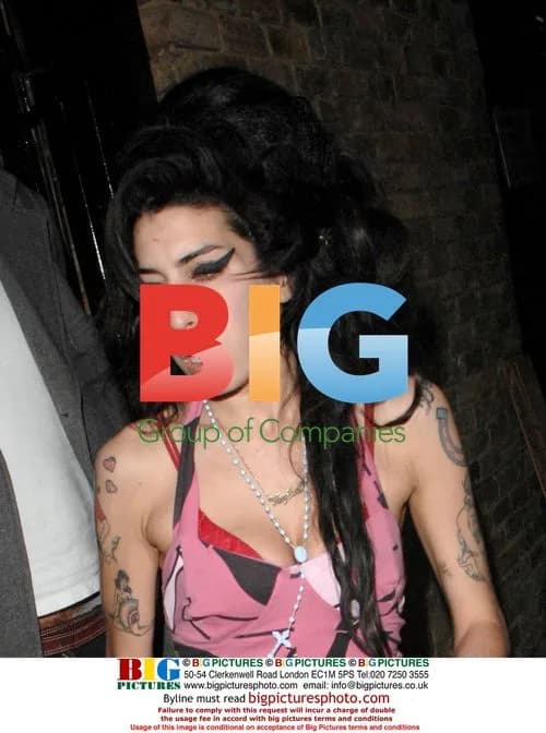 Amy Winehouse leaving home in London