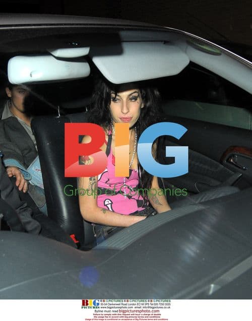 Amy Winehouse in Soho, London