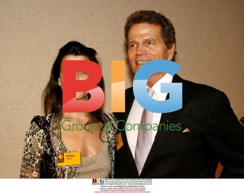 Patrick Wayne and wife Misha at John Wayne induction