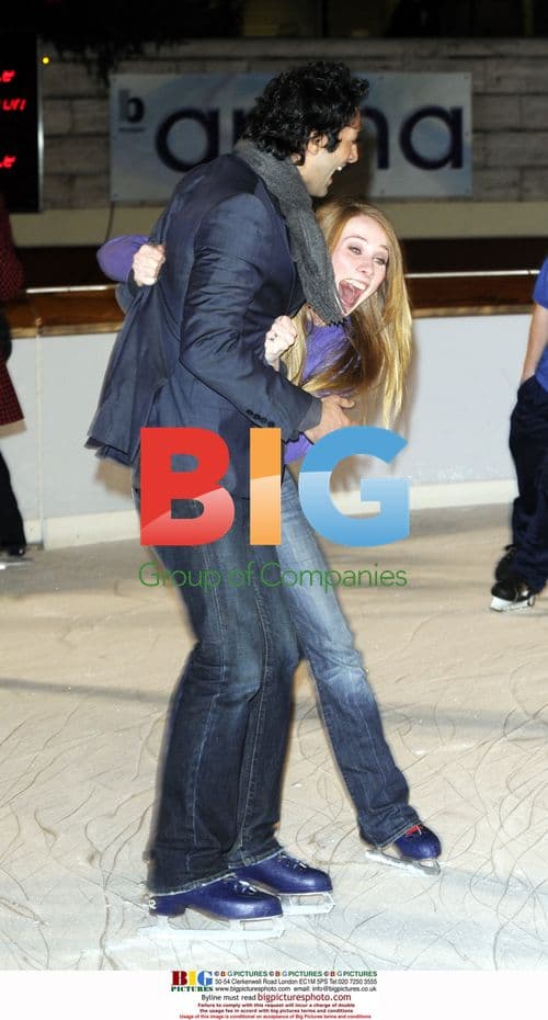 Holby City Cast Celebrates Christmas on Ice