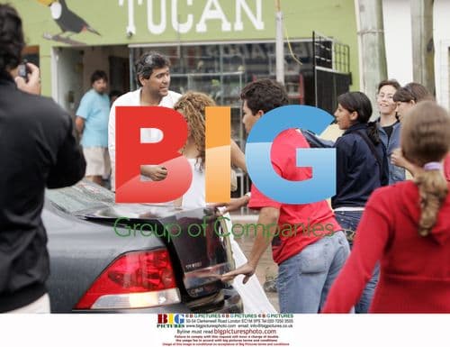 Shakira goes shopping in Uruguay