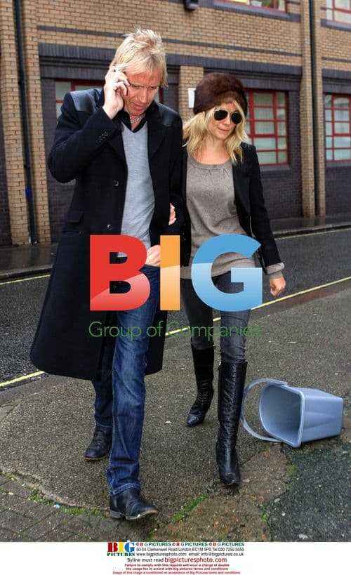 Sienna Miller and Rhys Ifans Leave House in London