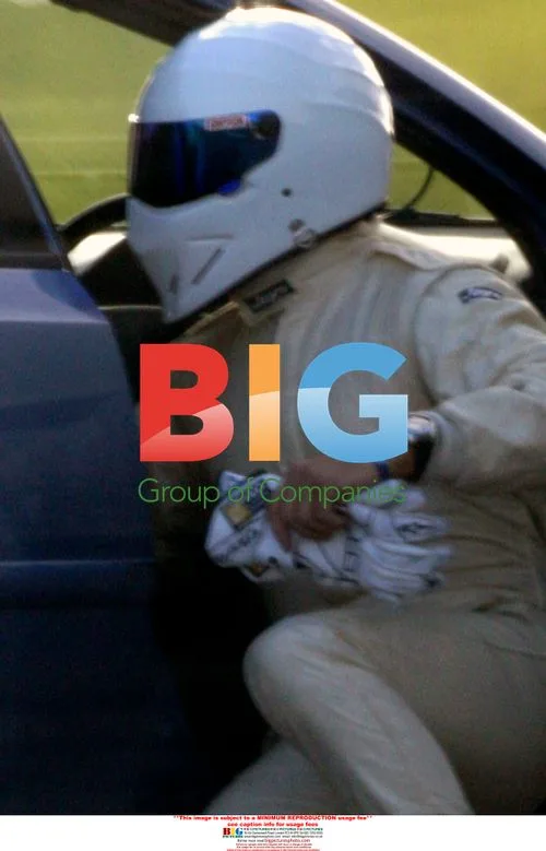 The Stig and Lawrence Dallaglio on Top Gear
