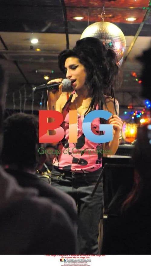 Amy Winehouse Performs at Jazz Club