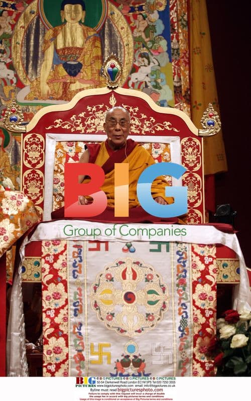 Dalai Lama Visits Milan, Italy