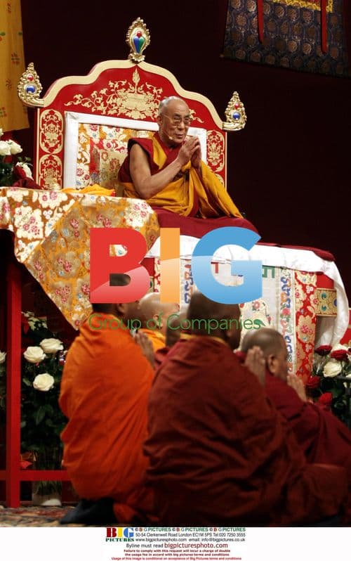 Dalai Lama Visits Milan, Italy