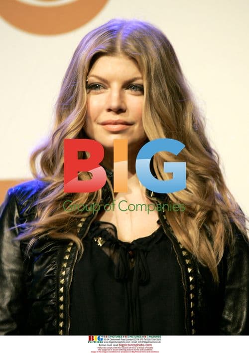 Fergie at 50th Grammy Nominations