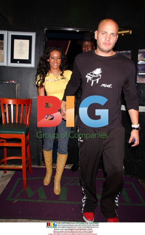 Melanie B, Beckhams Attend Melanie C Concert