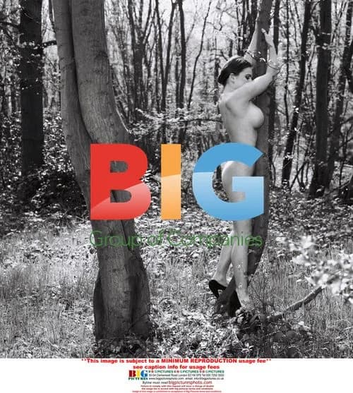 Geri Halliwell Nude Forest Shoot