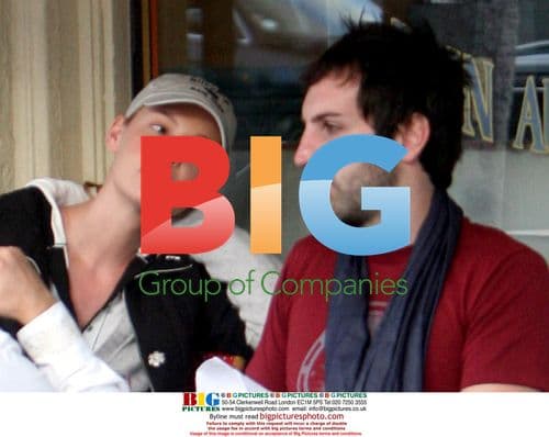 Katherine Heigl and Josh Kelley Smoking at Cafe Figueroa