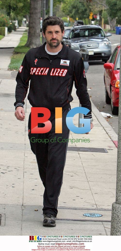 Patrick Dempsey at the Easton Gym