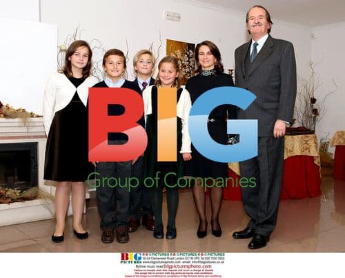 Portuguese Royal Family at Dinner