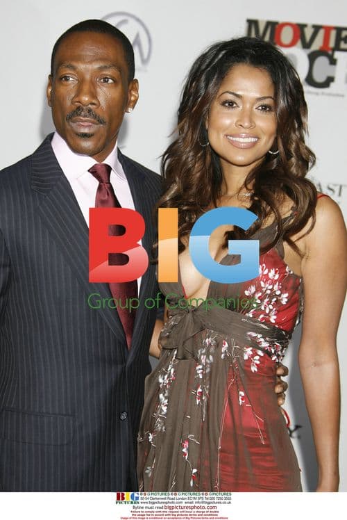 Eddie Murphy, Tracey Edmonds at Movies Rock event