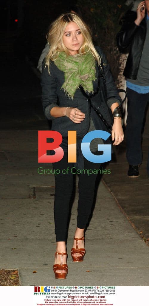 Ashley Olsen visits West Hollywood hotspot