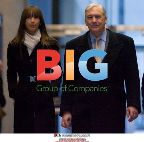 Conrad Black leaves court with daughter