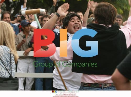 Maradona at Argentine Polo Final