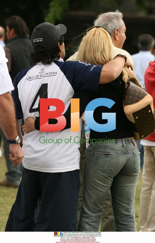 Maradona at Argentine Polo Final