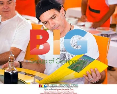 Antonio Banderas and Melanie Griffith visit craft market in Brazil