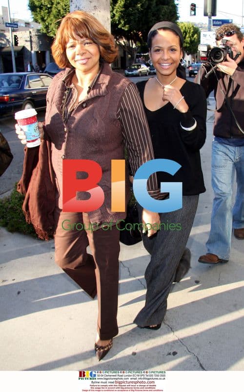 Christina Milian Shops in Beverly Hills