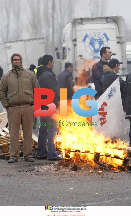 UK & Ireland Truck Drivers Strike